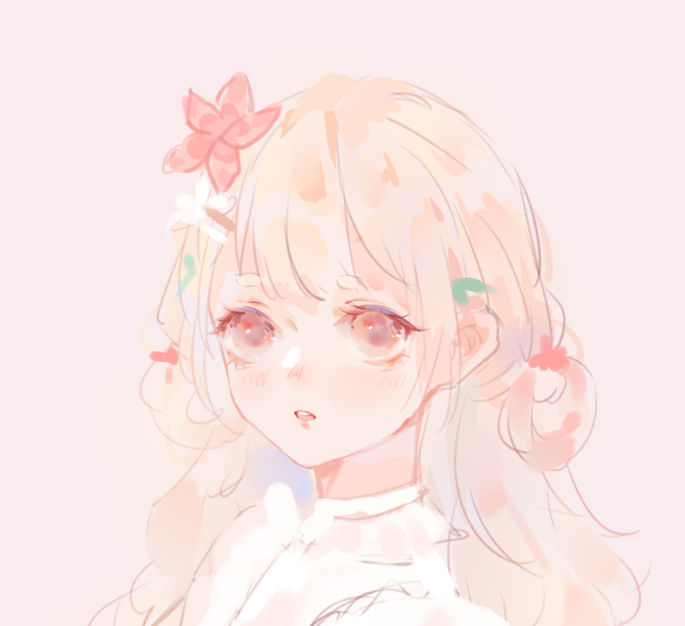 女生头像画师:一只很大的七月