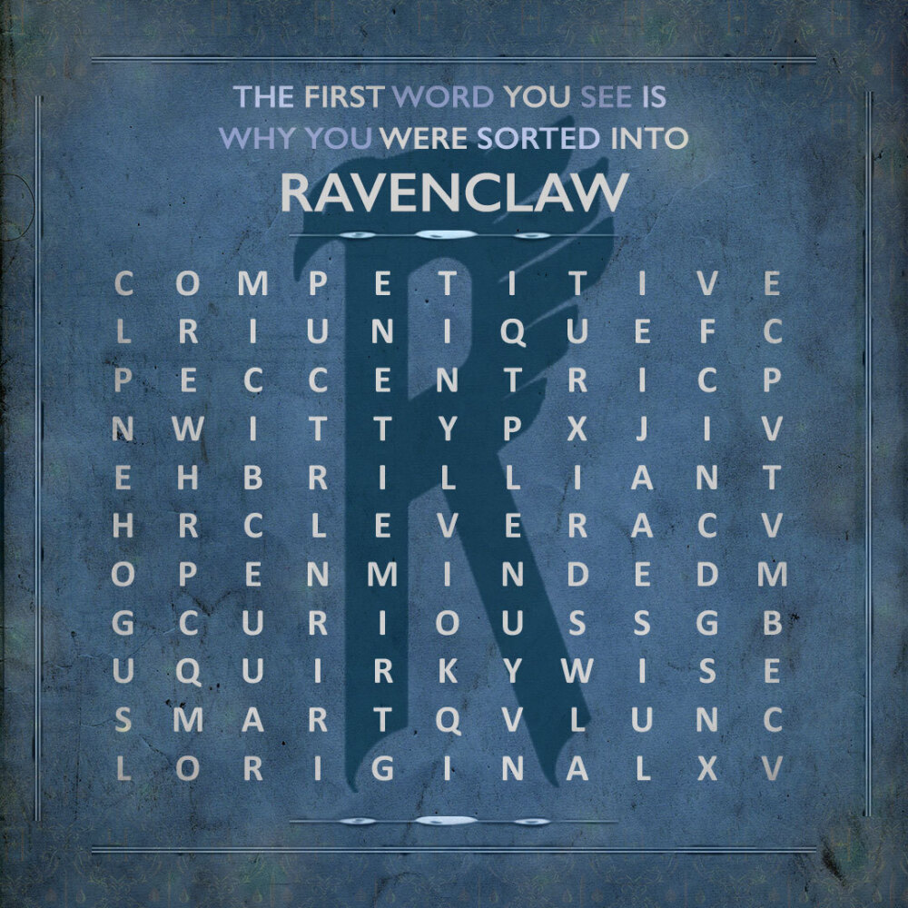 ravenclaw 拉文克劳 ins cursedchildus