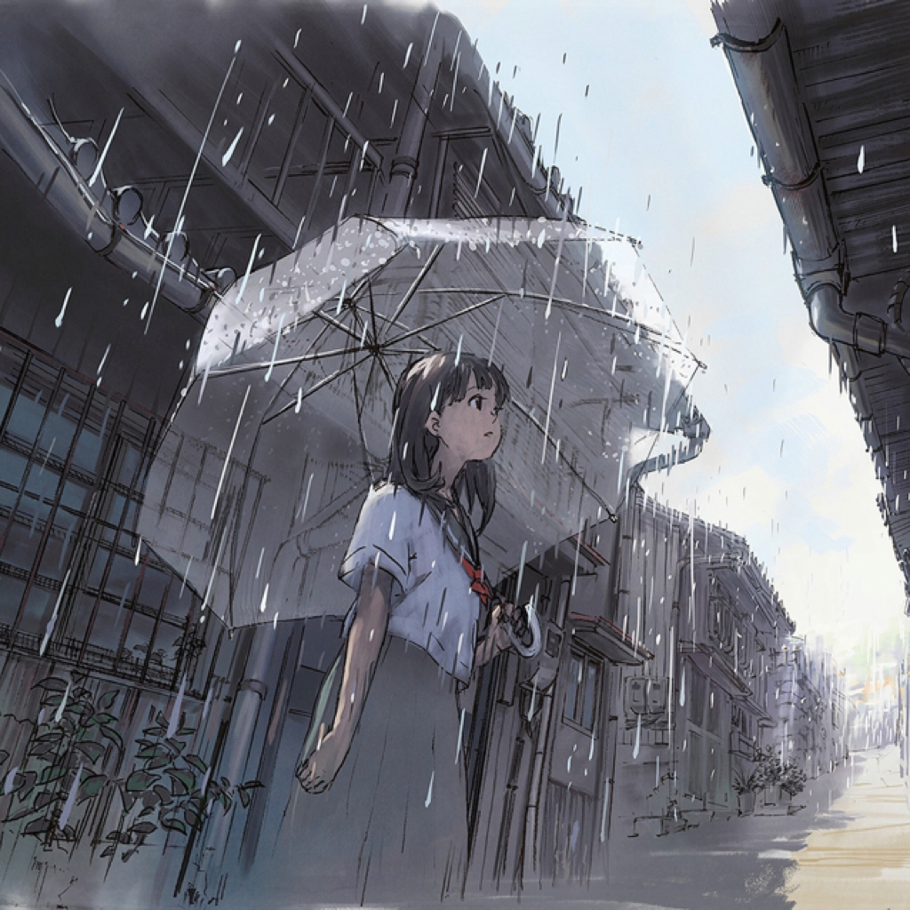 雨巷 撑伞 女孩 学生 心事 雨天像极了我的心情