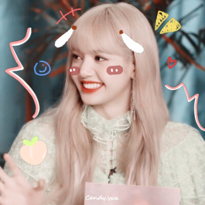 lisa.周洁琼.程潇头像宋潇筱贴纸:扯扯裙边雾原奶酪蛋挞