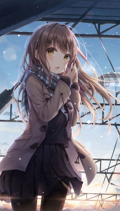 二次元女生 金瞳