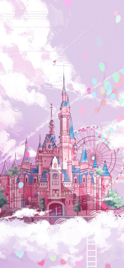 粉色梦境城堡