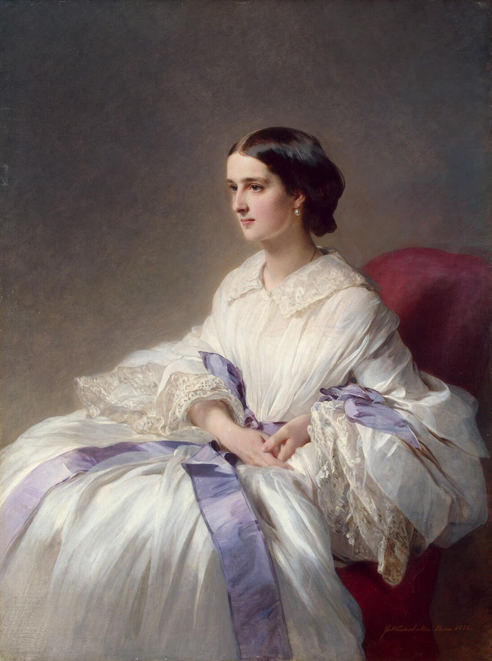 弗朗兹·克萨韦尔·温特哈尔特 franz xaver winterhalter 伯爵夫人