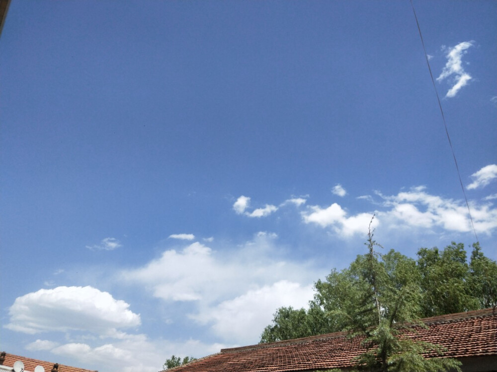 晴空万里