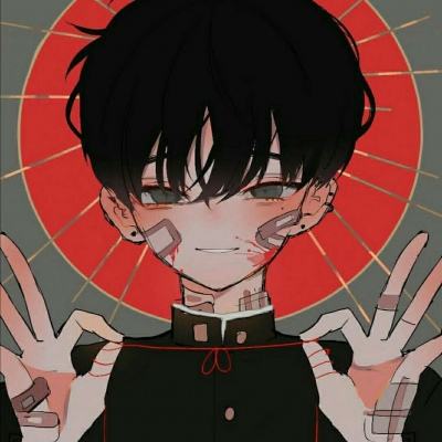 帅气动漫男生头像