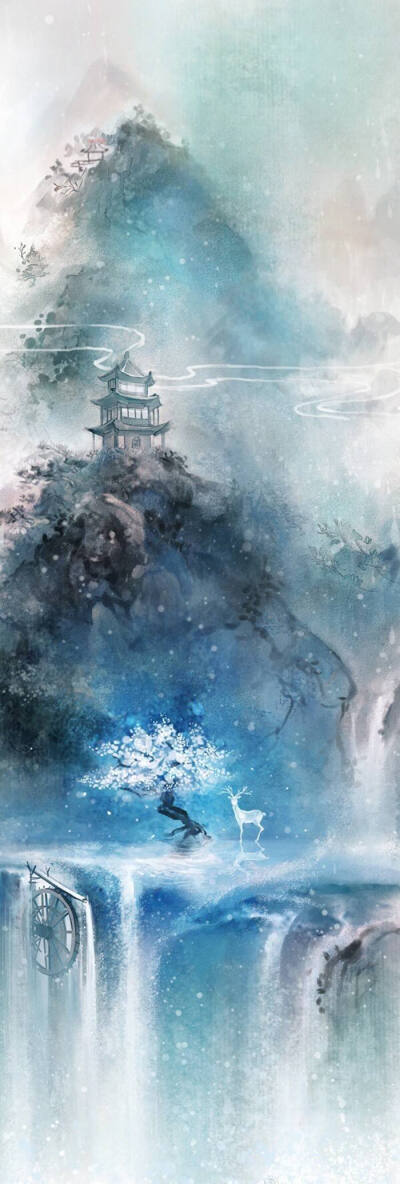 古风壁纸,动漫裳裳者华,其叶湑兮.我觏之子,我心写兮.