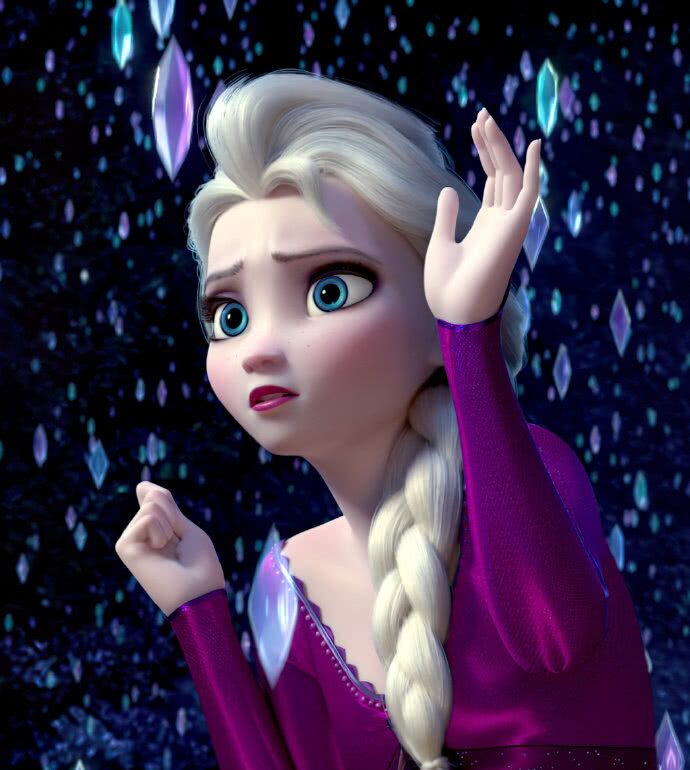 《frozenⅡ》elsa 头像 官方1080p美图