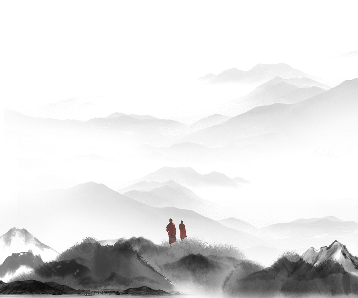 中国山水画- 堆糖