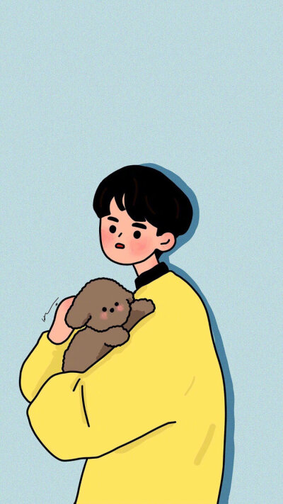 阳光帅气男孩