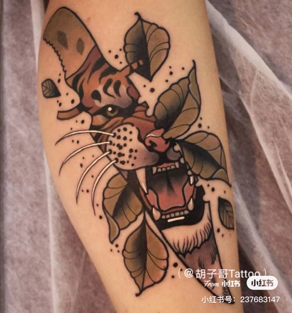 欧美风纹身手稿tattoo