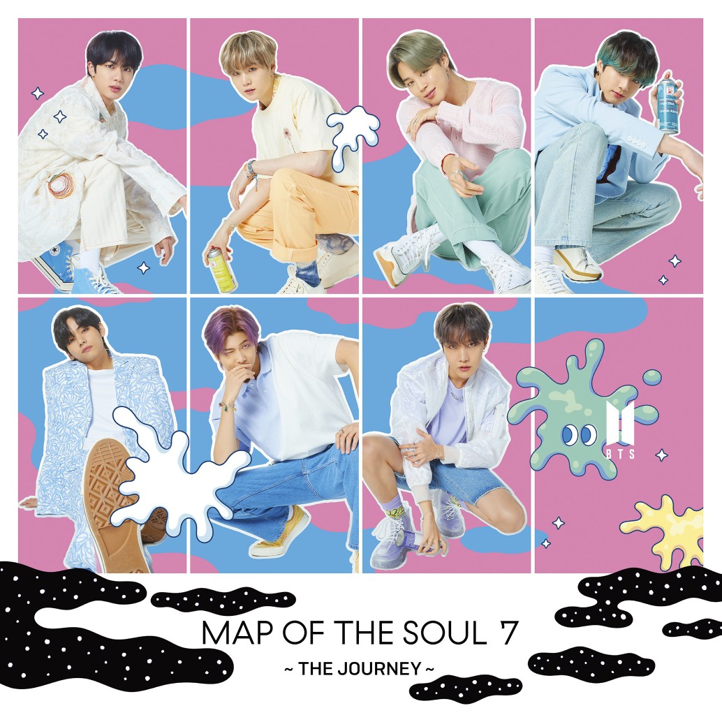 bts 日本第4张专辑『map of the soul : 7 ~ the journey ~』封面照片
