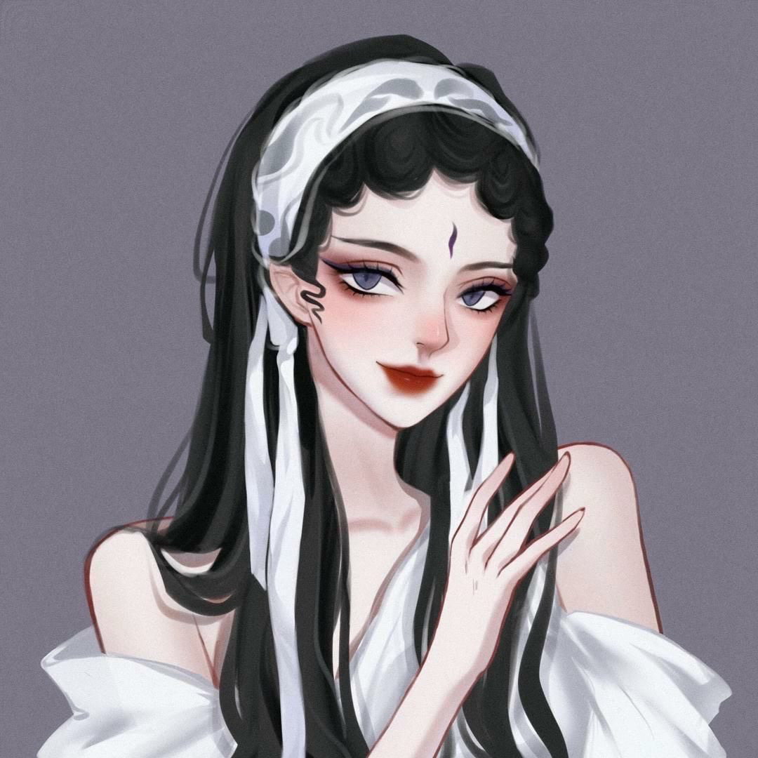 cr:未知女生头像/团体头像/可爱头像/少女/高清动漫头像/q版手绘/情侣