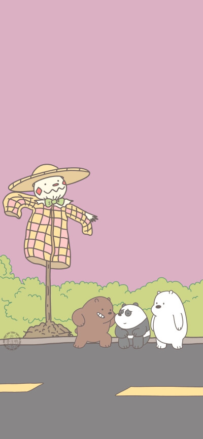 可爱壁纸 手绘 卡通