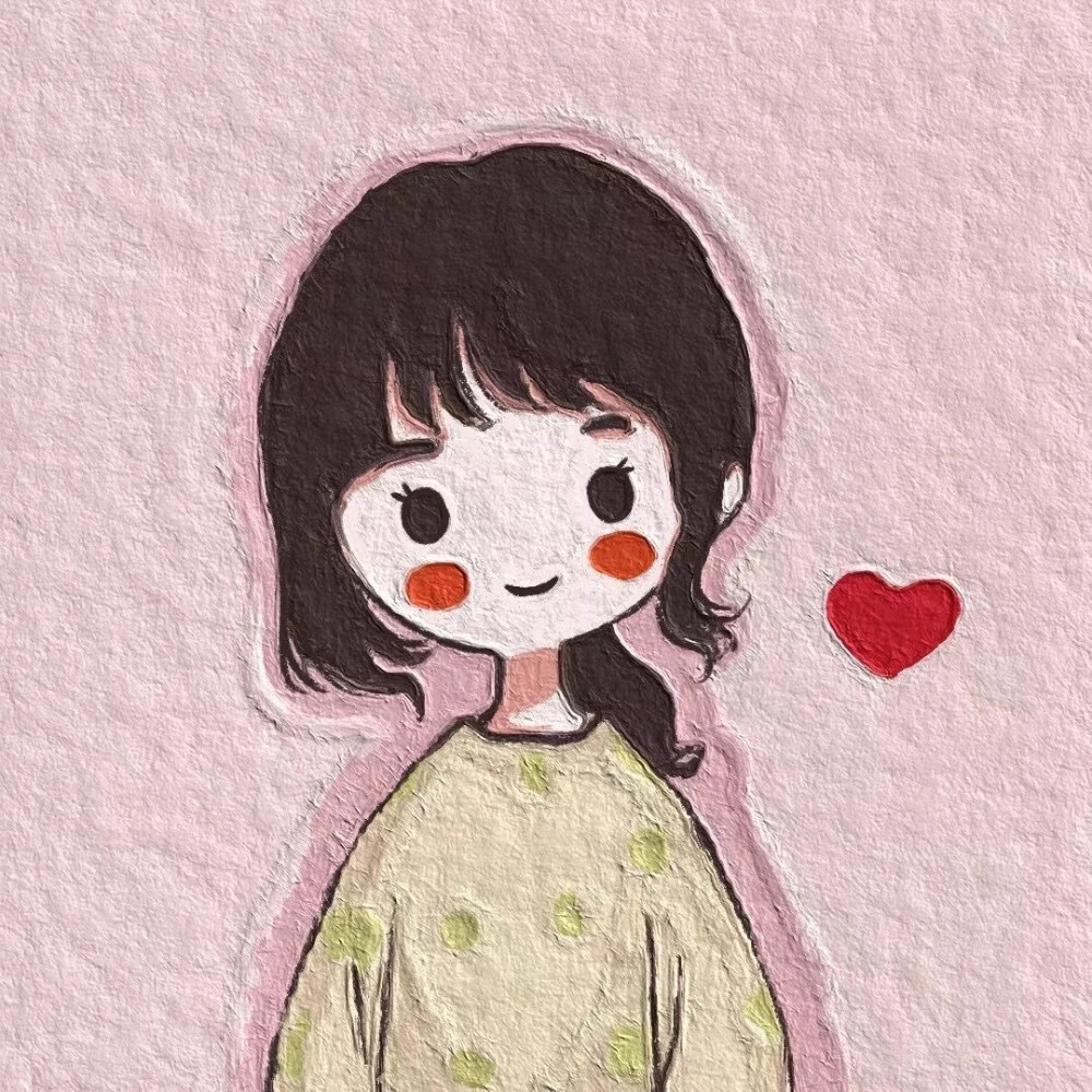 油画类闺蜜头像