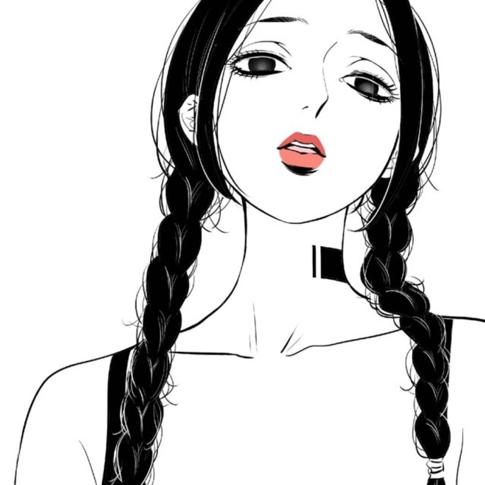 头像 卡通头像 可爱头像 插画 手绘头像
