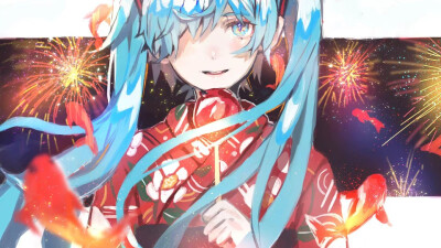 和风系列# miku 夏日祭[em]e400439[/em] 画师:ヘレミア