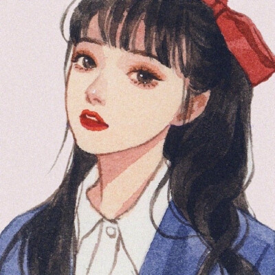 旧胶片风格女生头像画师:dream小画儿