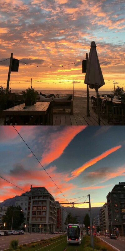 天空/黄昏