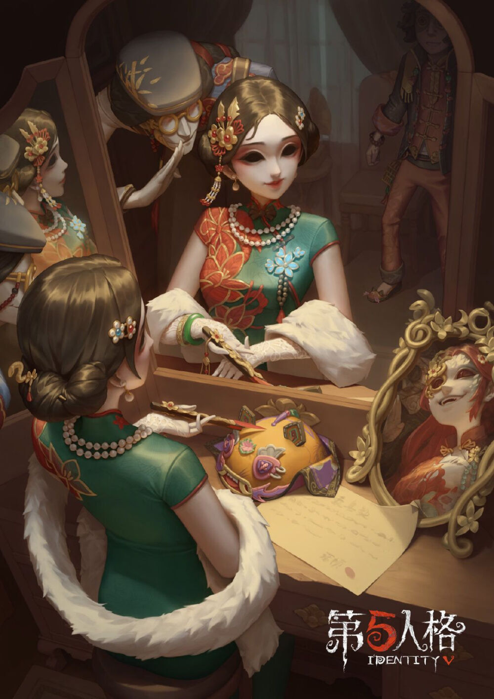 第五人格十三娘壁纸,图源第五官方,主页有投稿qq.