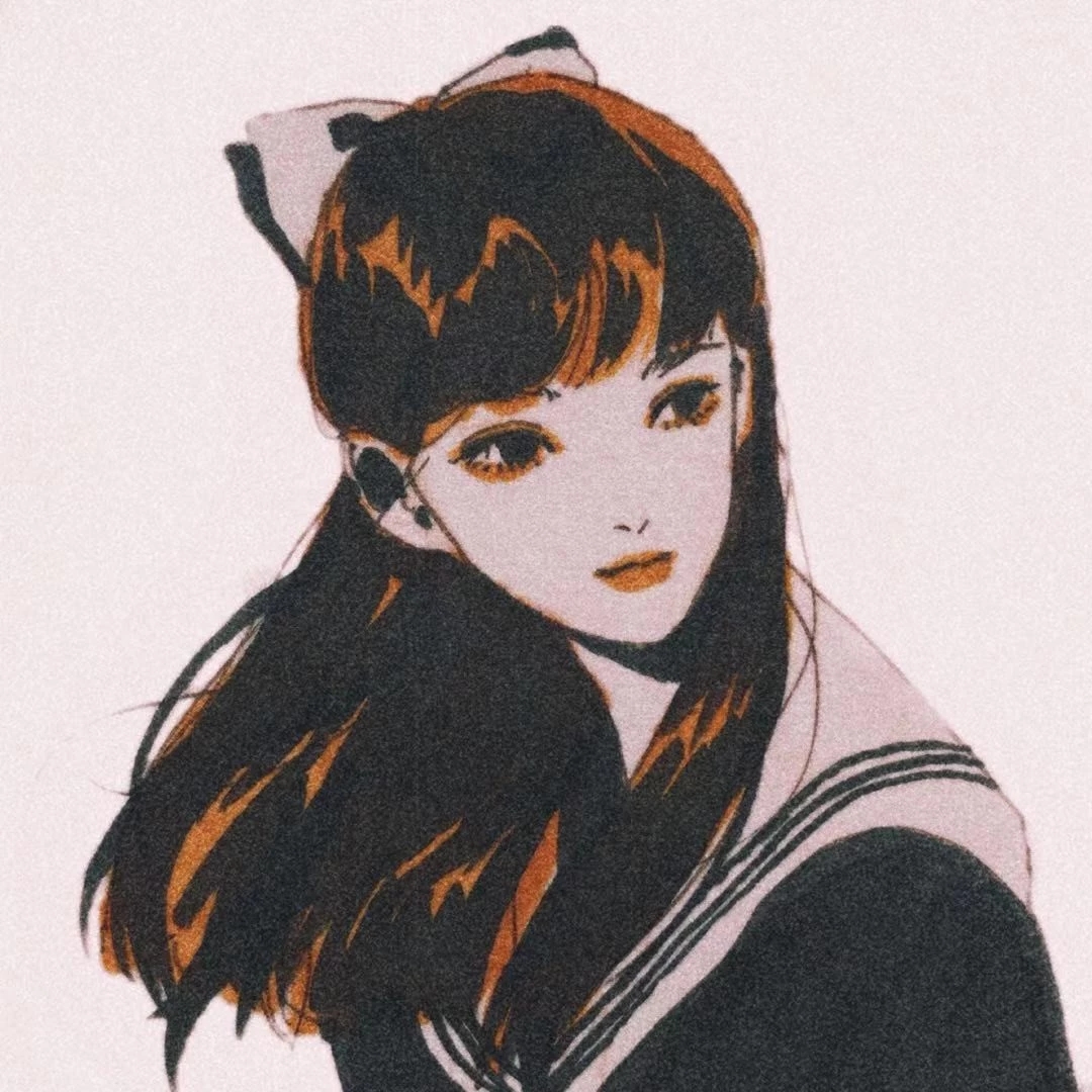 团头 女生头像 动漫 手绘