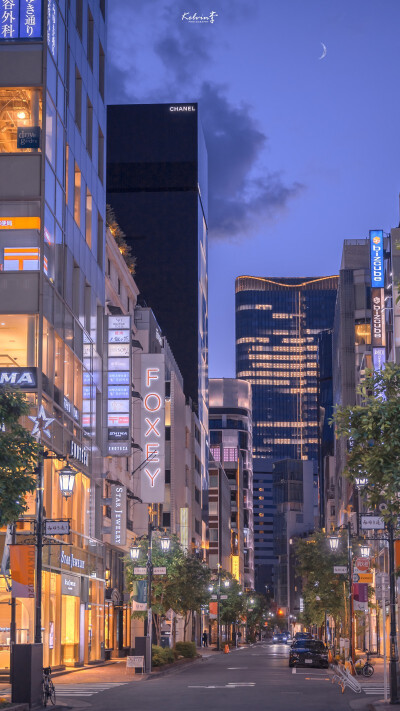 街道 街景 都市 车水马龙 城市星光