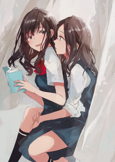 动漫少女壁纸/百合