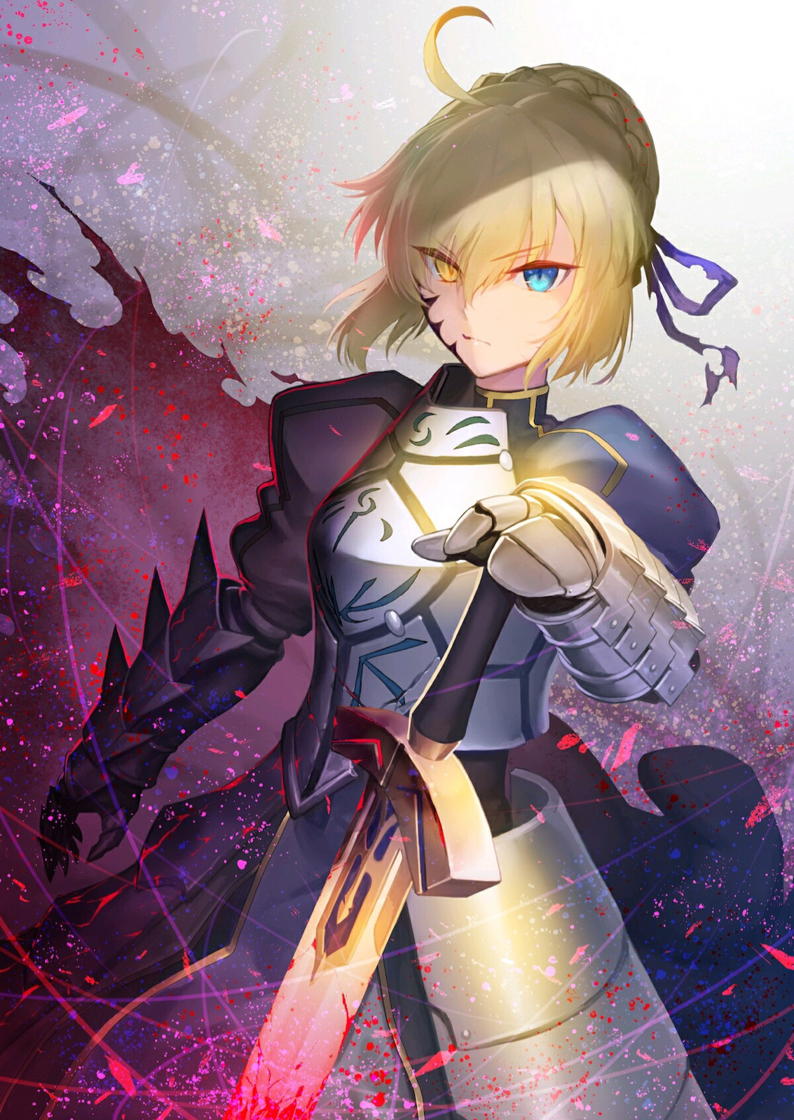 Image - Saber.(Fate.stay.night).full.1044734.jpg | Fairy Tail Fanon ...