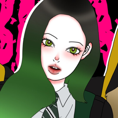 画师ins:ace-aa blackpink/jennie/rose/lisa/jisoo/动漫头像/闺蜜