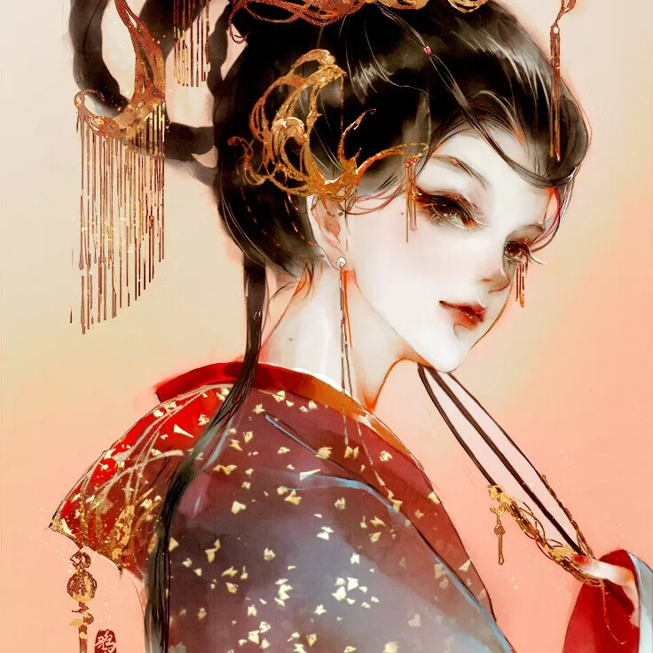 古风的小姐姐哇我jio得不错哎