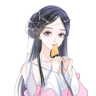 古风少女手绘头像画师:-野梨籽yeliz