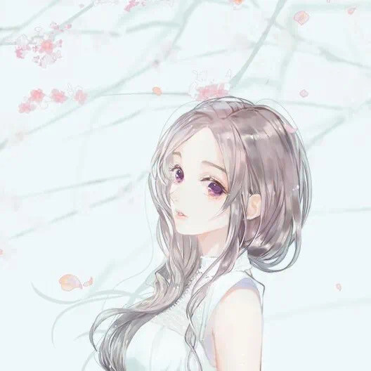 冷发色动漫女头