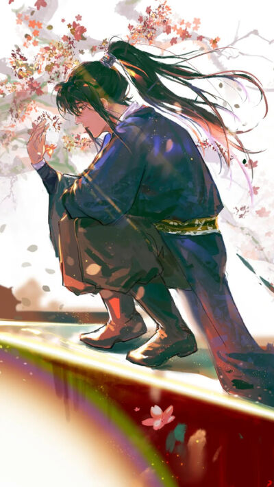 聊天背景图 荧光 情话 动漫