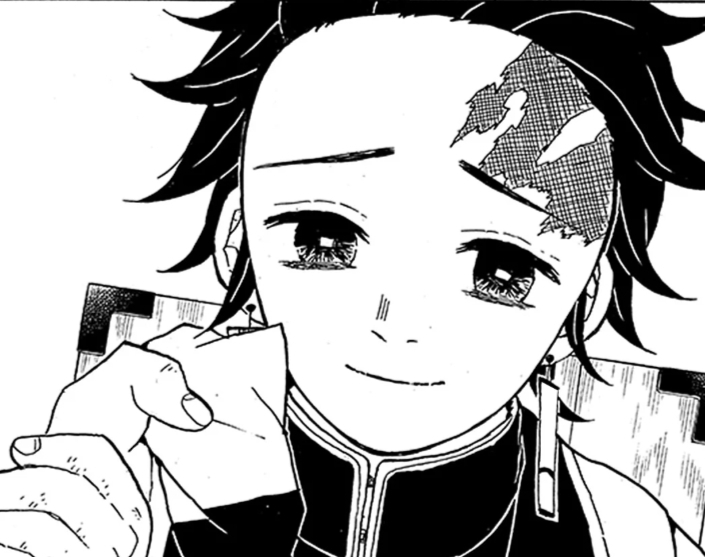 鬼灭之刃漫画自截