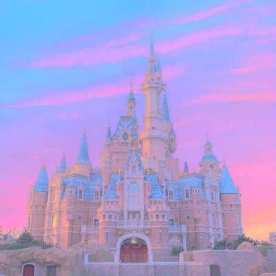 迪士尼城堡.