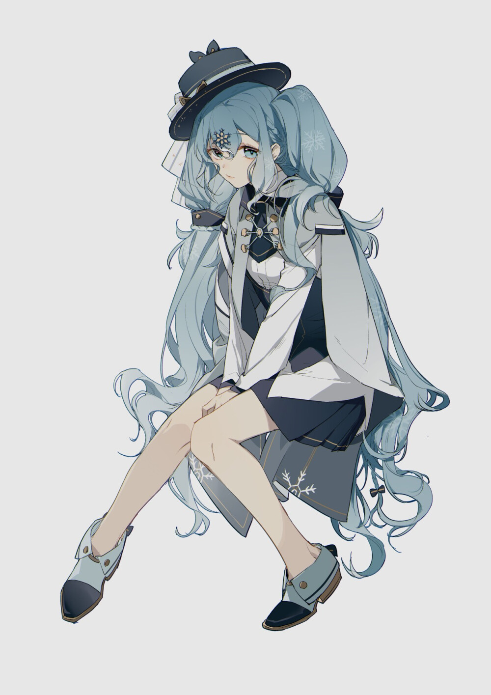 画师:织布机loom 唯美的人物插画