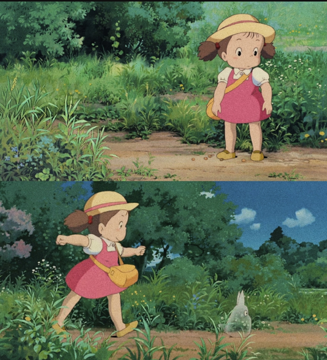 宫崎骏的治愈夏天-《龙猫》希望今年夏天妈妈切的西瓜上没有葱姜蒜的