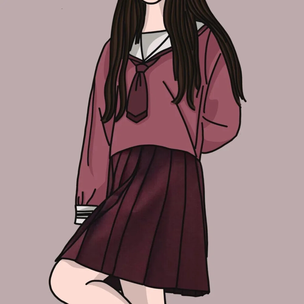jk制服 动漫头像