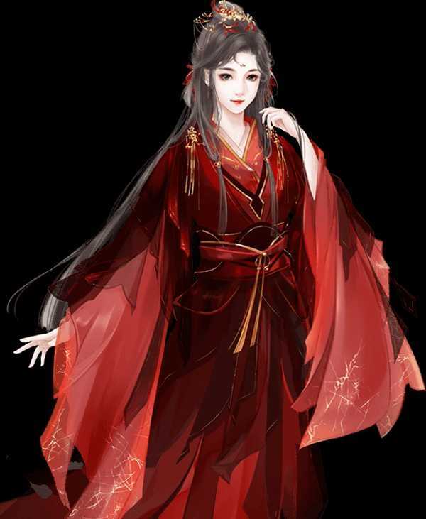 红衣女孩 - 堆糖,美图壁纸兴趣社区