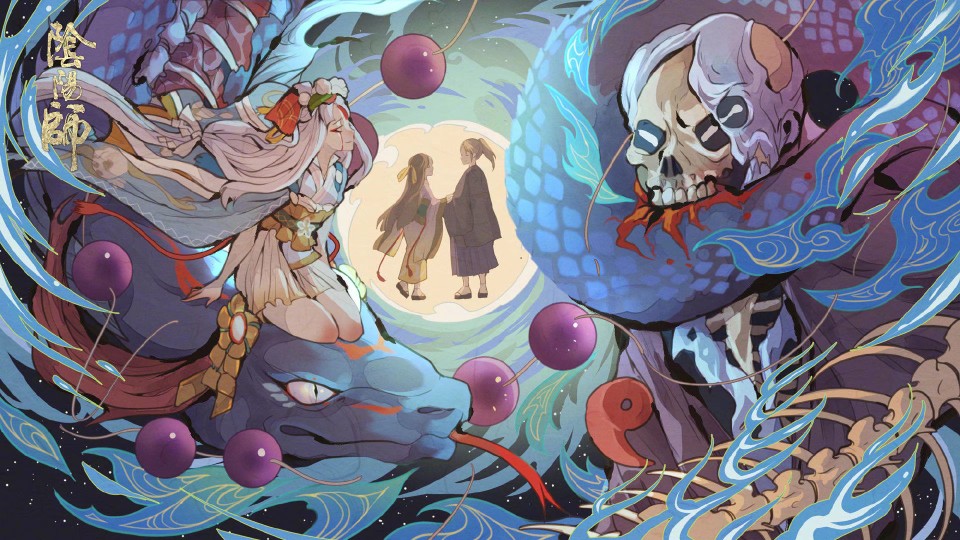 阴阳师 插画