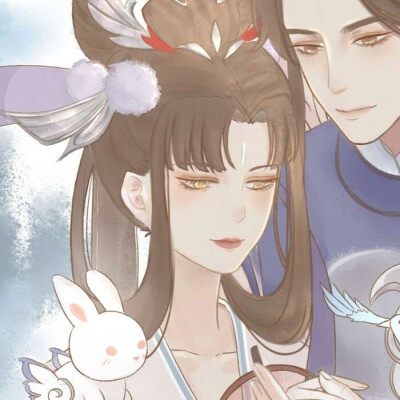 【王者荣耀】嫦娥,后羿情侣头像