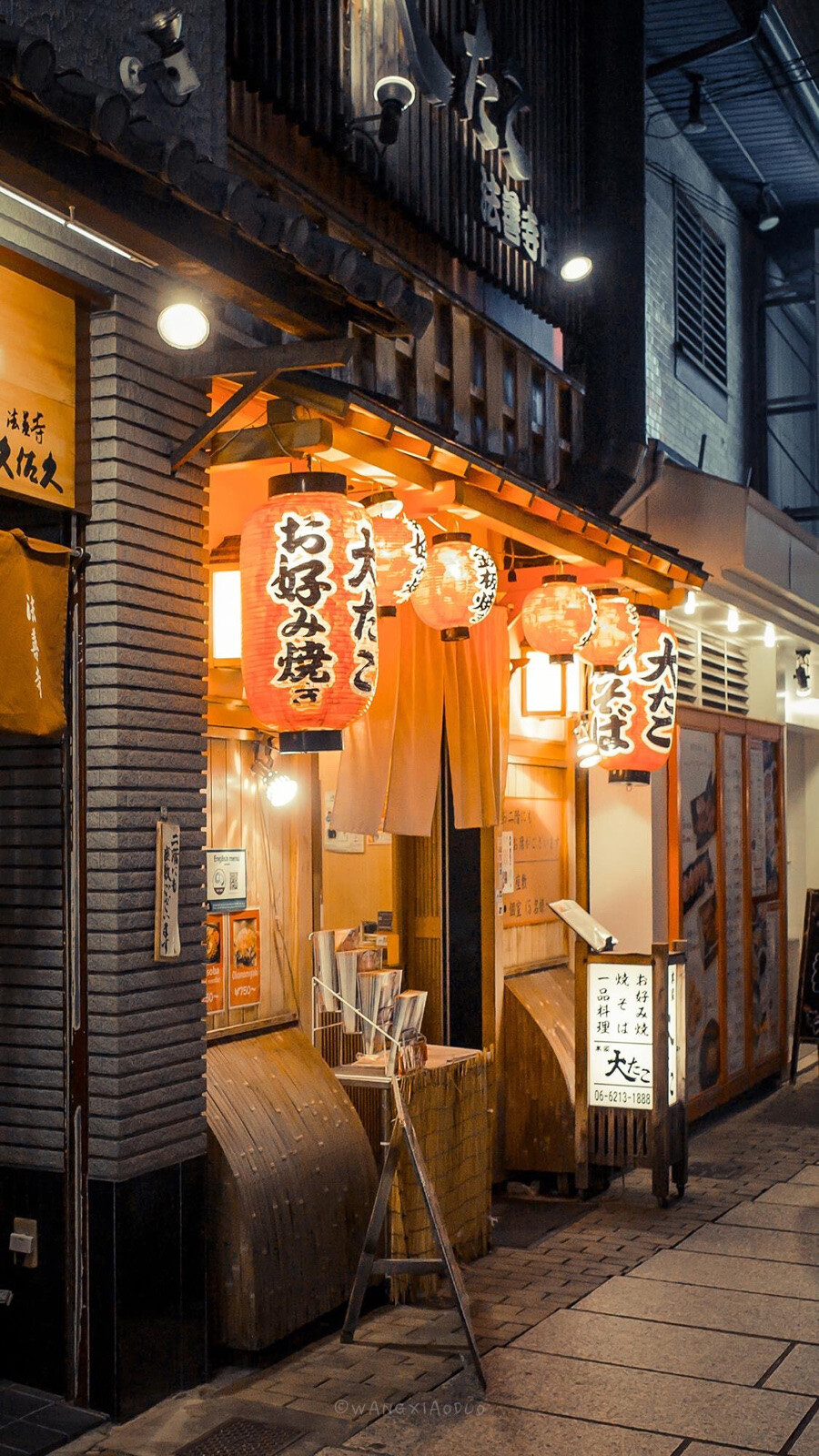 日本的街道夜景风景壁纸/湖光山色/夜景摄影/小清新/天空晚霞/横屏