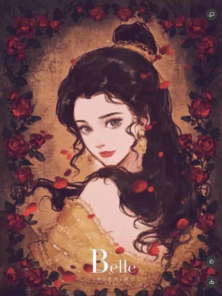 迪士尼公主美图