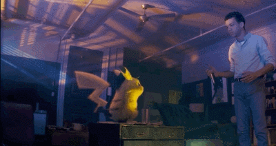 皮卡丘#大侦探皮卡丘#动图#gif#超萌 cr.