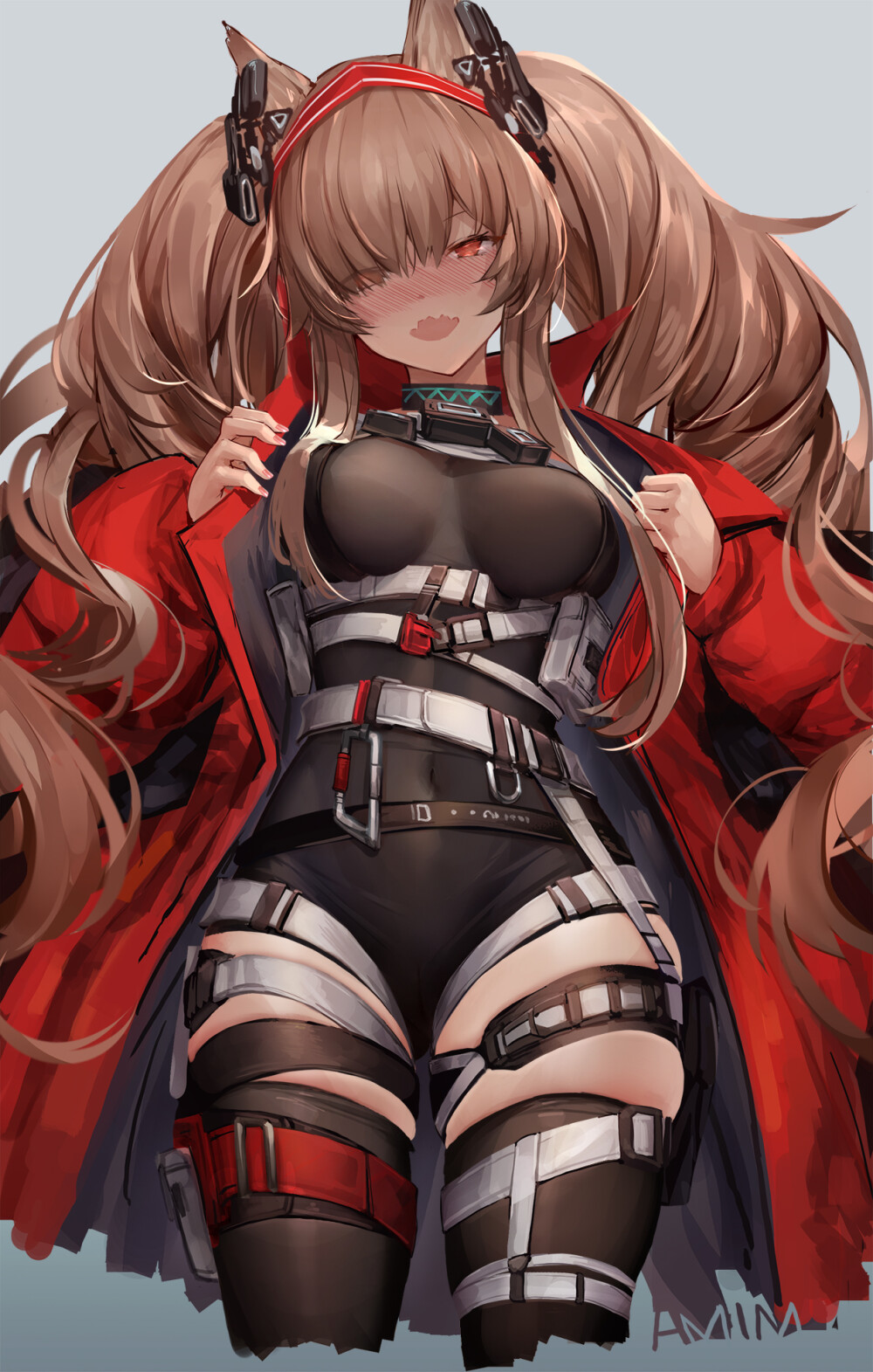 明日方舟# 安洁莉娜画师:am1m - 堆糖,美图壁纸兴趣