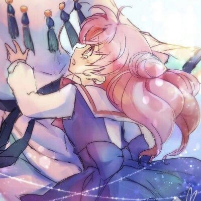 美少女战士 情侣头像 天马&小小兔