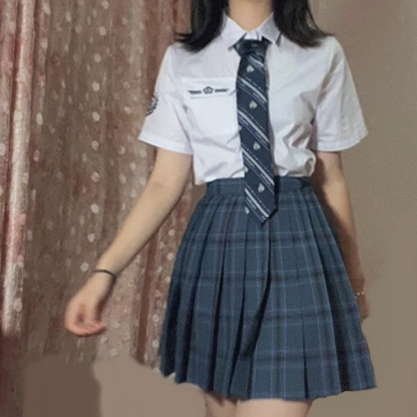 jk制服本人头像女