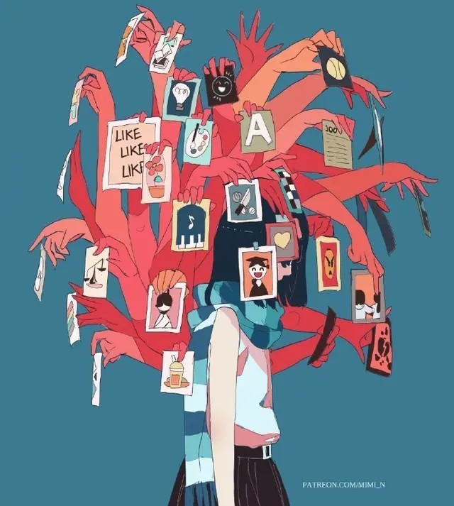日本插画师 mimi n