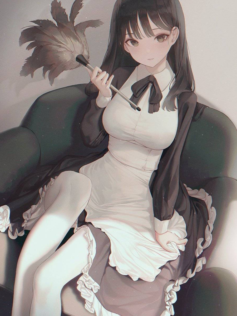 温柔光影中的朦胧少女画师:sul