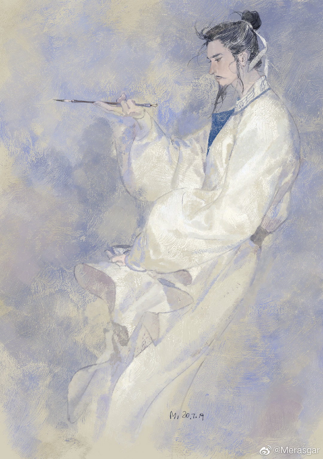 百景 画师见水印 - 堆糖,美图壁纸兴趣社区