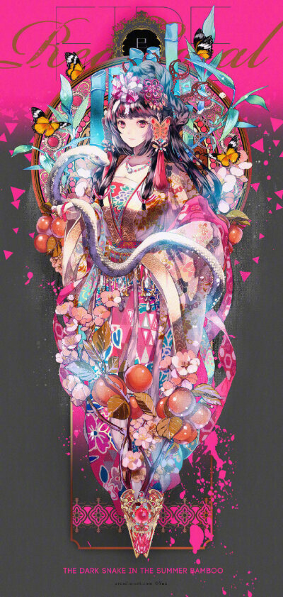 十二生肖插画(上) 非常唯美的十二生肖拟人 by_ 忧